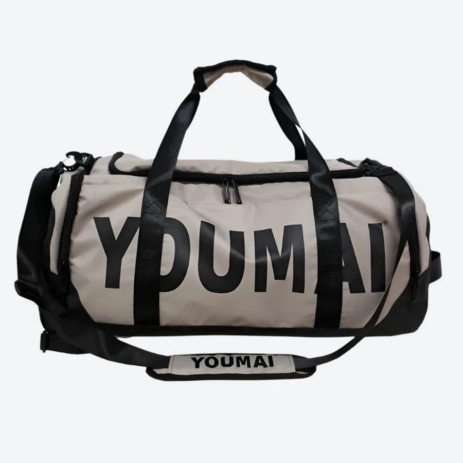 Bold Red Sports Duffel Bags