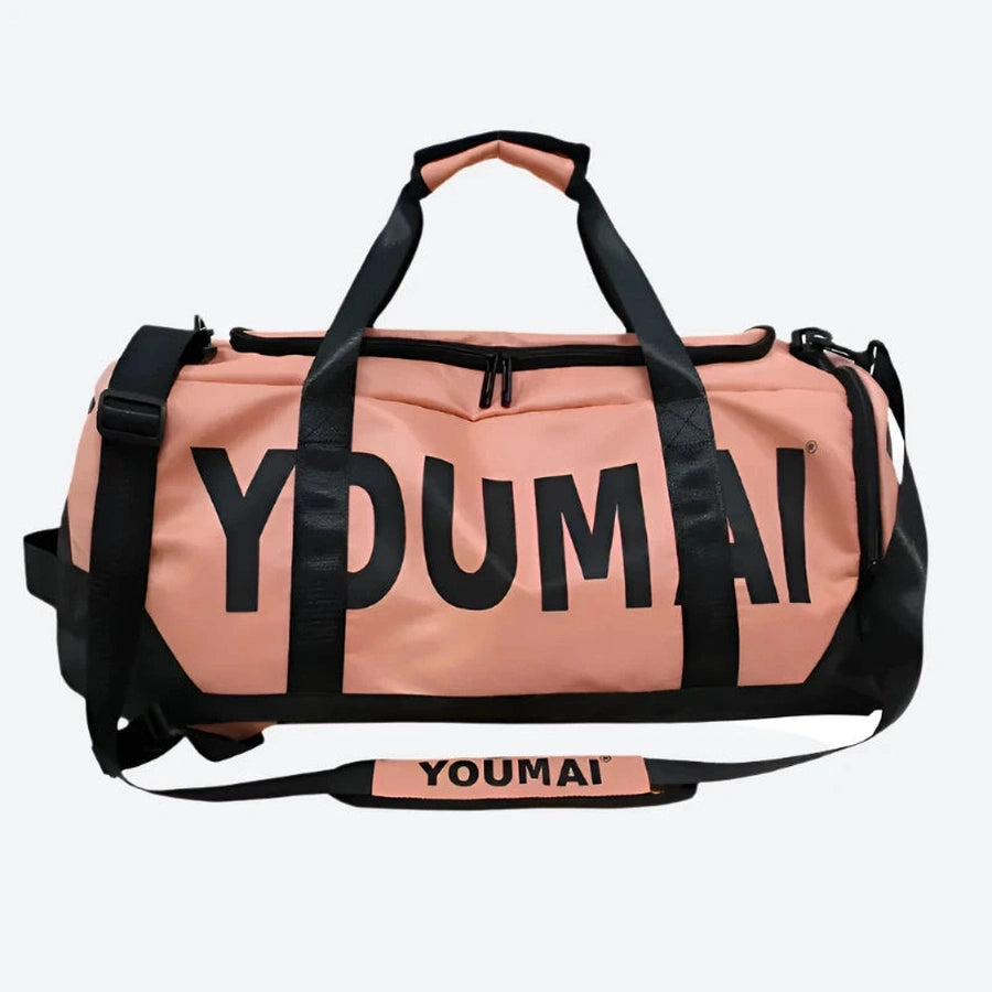 Bold Red Sports Duffel Bags