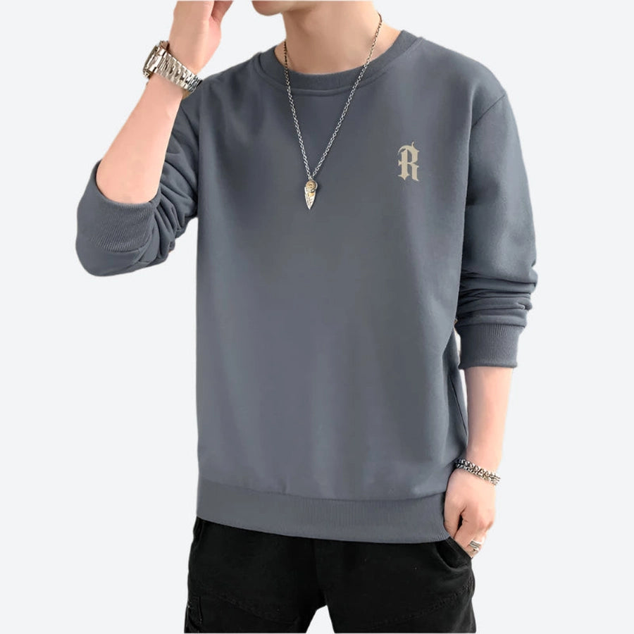Casual Crewneck Long Sleeve Sweatshirts