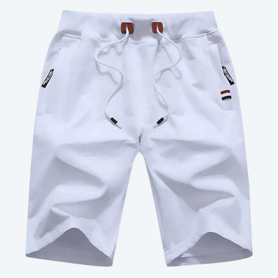 Casual Drawstring Athletic Shorts with Pockets