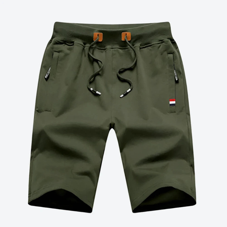 Casual Drawstring Athletic Shorts with Pockets