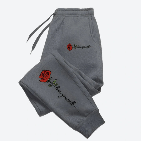 Casual Elastic Waist Jogger Sweatpants