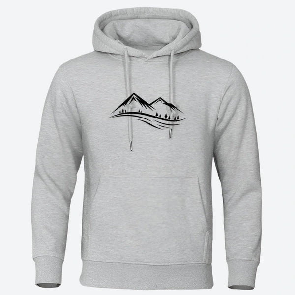 Casual Graphic Pullover Hooded Sweatshirts
