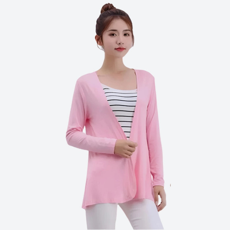 Casual Lightweight Open-Front Cardigans