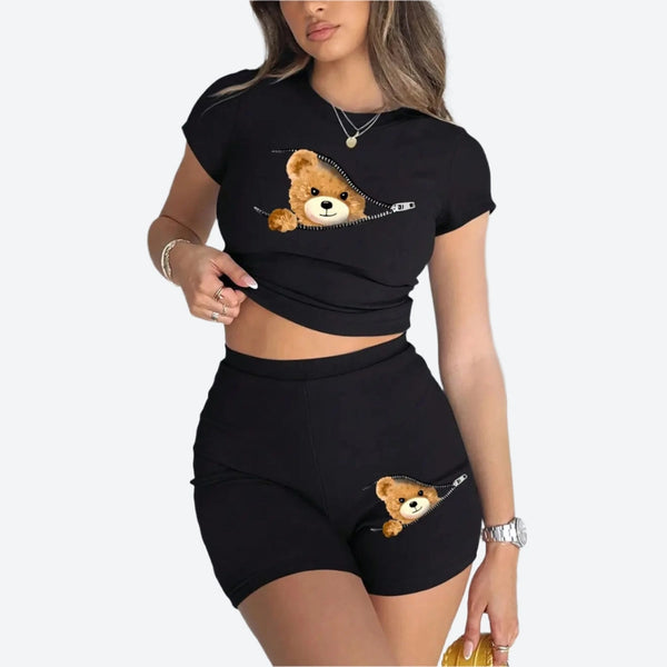 Casual Two-Piece Graphic Print Sets