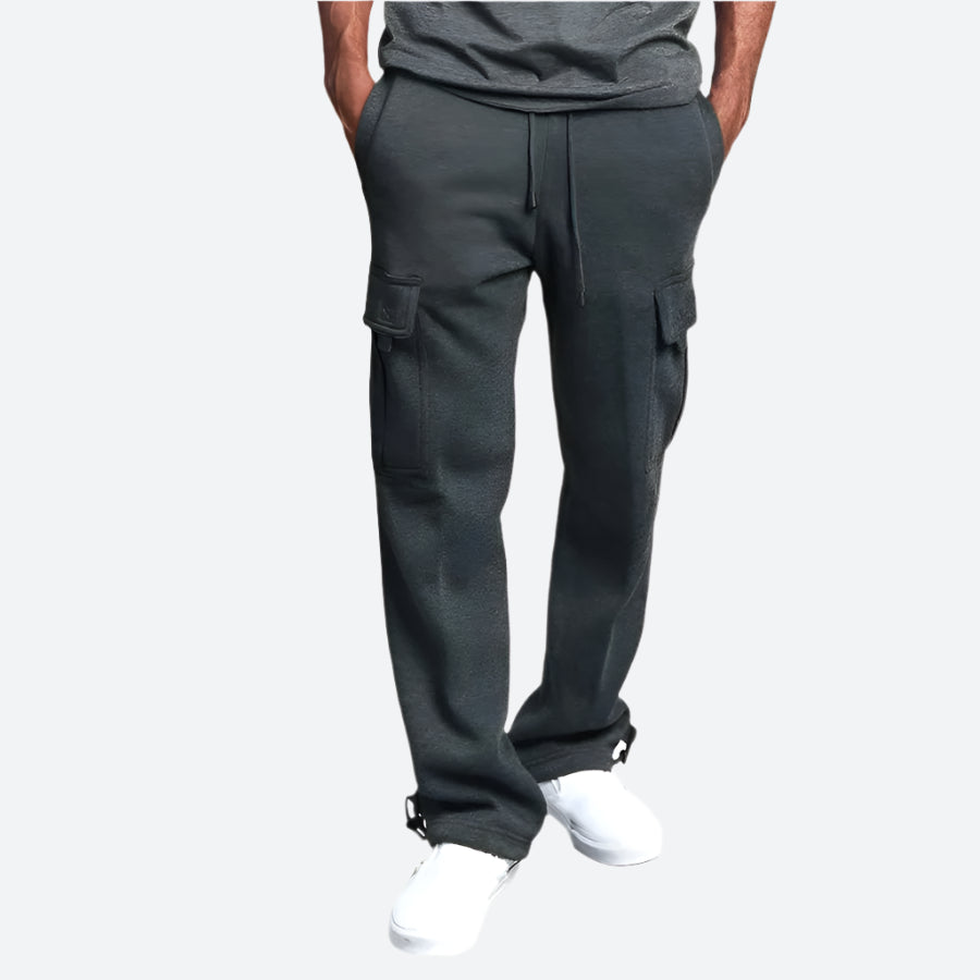 Casual Wear Drawstring Cargo Sweatpants