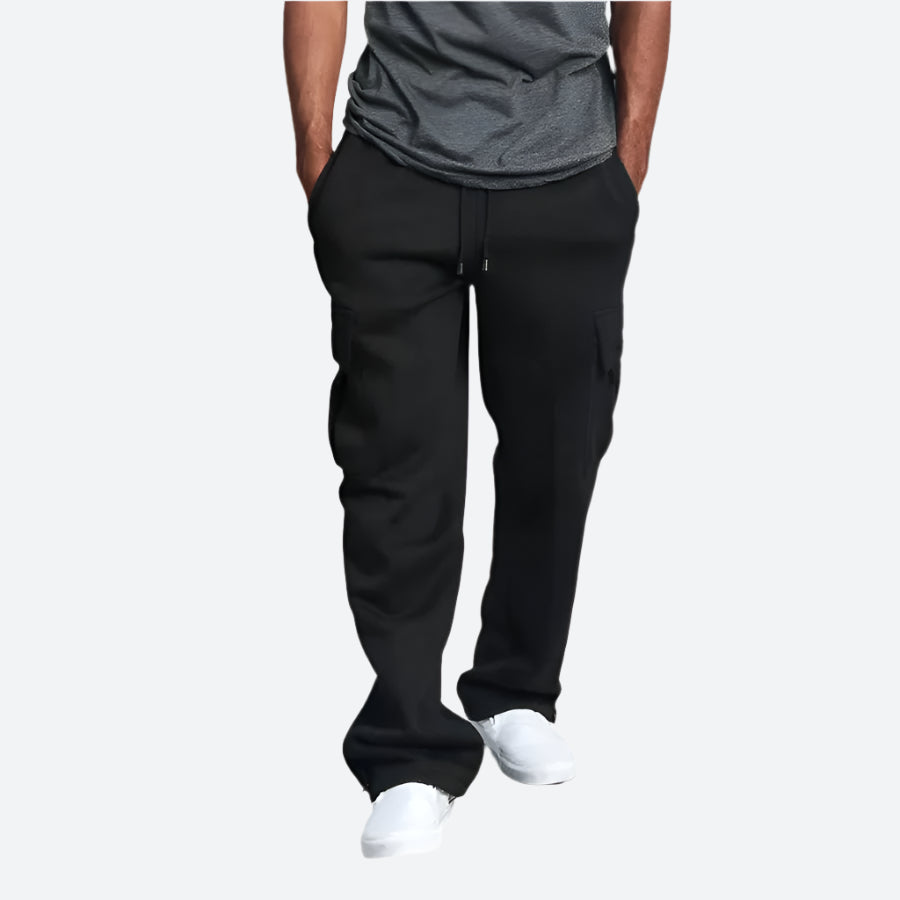 Casual Wear Drawstring Cargo Sweatpants
