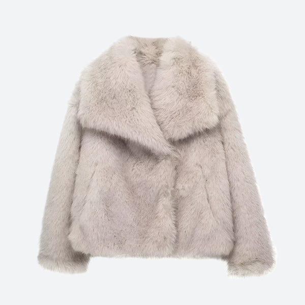 Chic Oversized Faux Fur Winter Jackets
