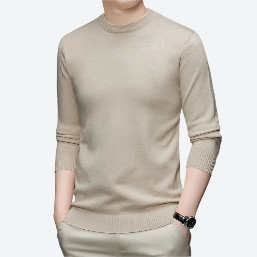 Classic Crew Neck Knitted Sweaters