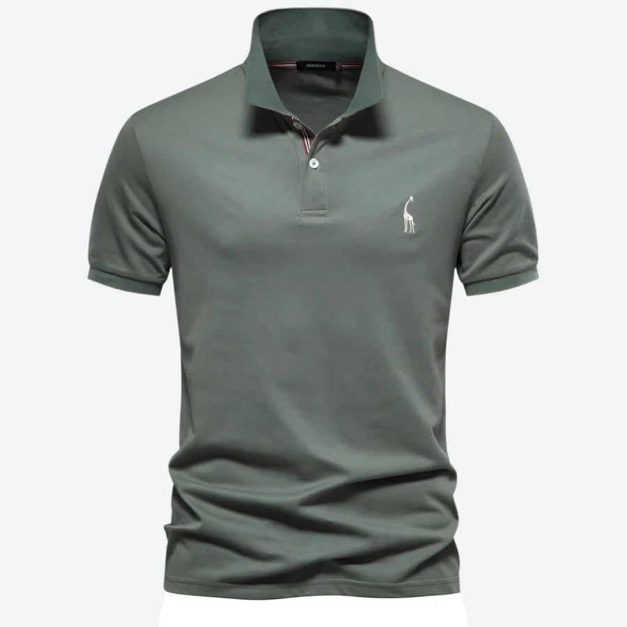 Classic Embroidered Slim-Fit Polo Shirts