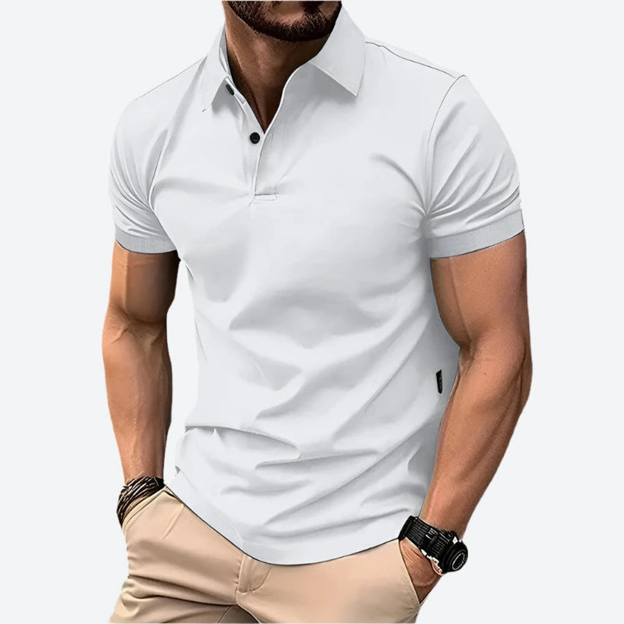 Classic Slim-Fit Short-Sleeve Polo Shirts