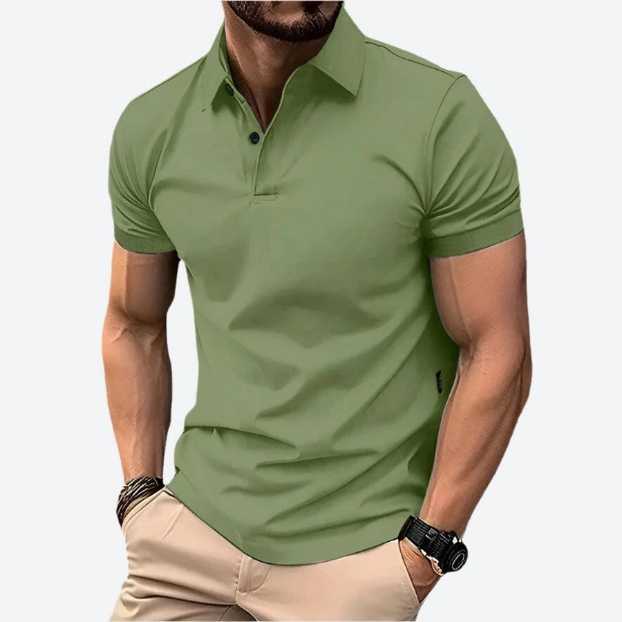 Classic Slim-Fit Short-Sleeve Polo Shirts