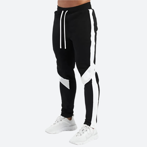 Colorblock Panel Drawstring Joggers