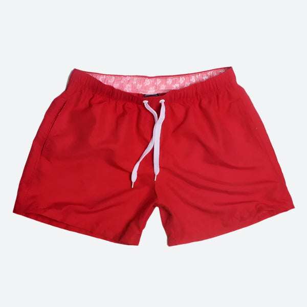 Comfortable Elastic Drawstring Swim Shorts