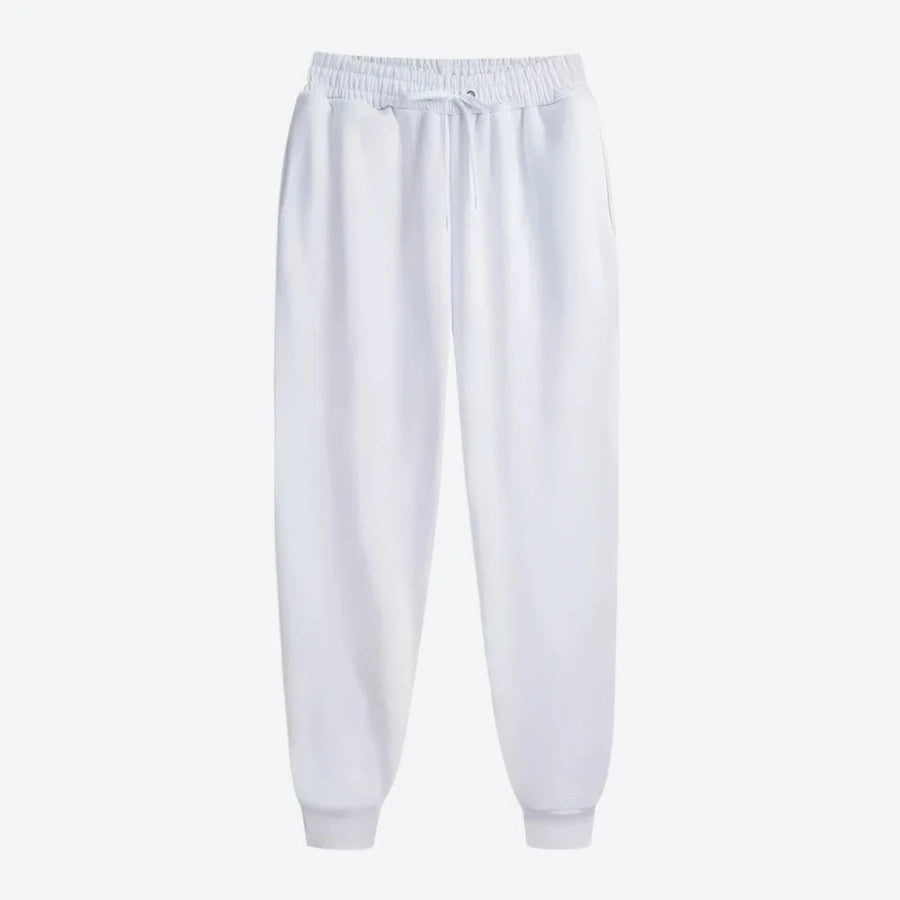 Comfortable Elastic Waist Jogger Pants