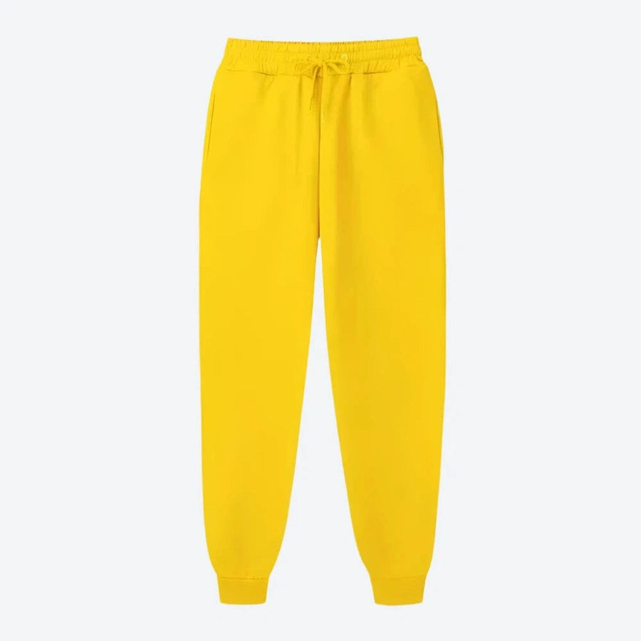 Comfortable Elastic Waist Jogger Pants