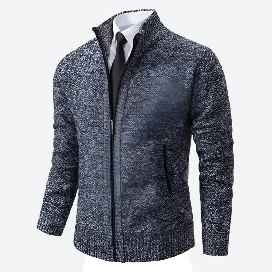 Comfortable Knitted Zipper Cardigan Jackets