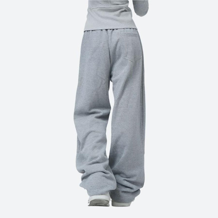 Comfy Relaxed-Fit Elastic Waist Sweatpants