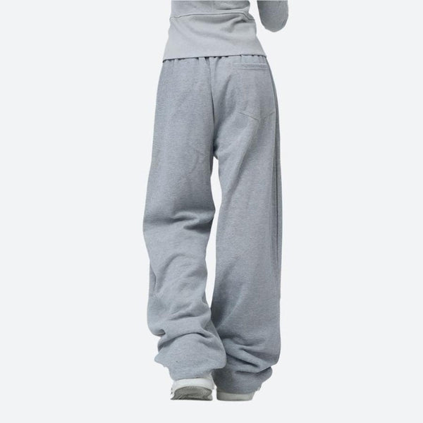 Comfy Relaxed-Fit Elastic Waist Sweatpants