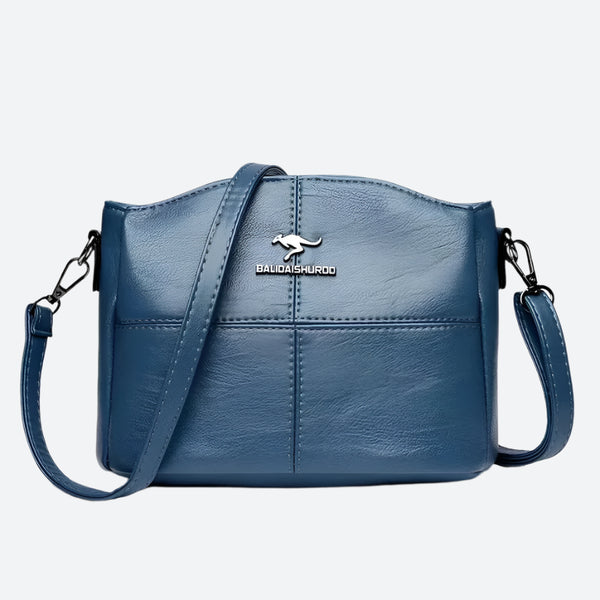 Compact Faux Leather Crossbody Shoulder Bags