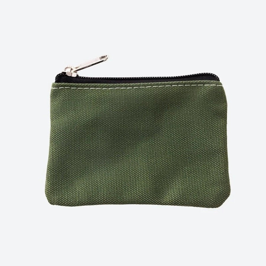 Compact Zippered Coin Pouch Bags