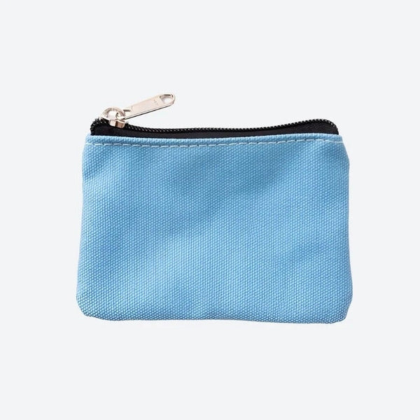 Compact Zippered Coin Pouch Bags