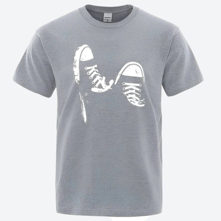Cool Sneakers Graphic Cotton T-Shirts