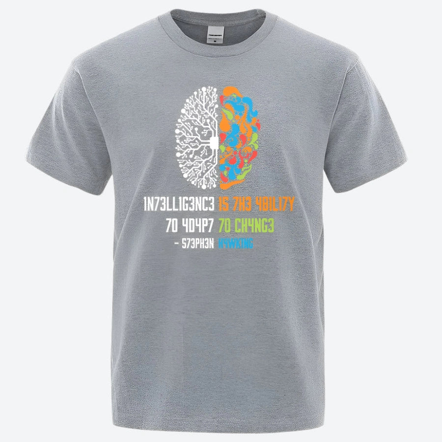 Creative Brain Graphic Quote T-Shirts