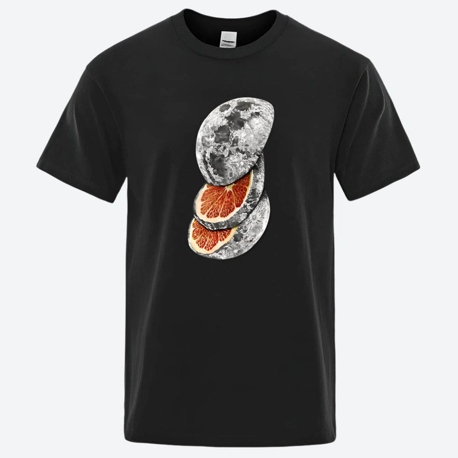 Creative Moon Citrus Graphic T-Shirts