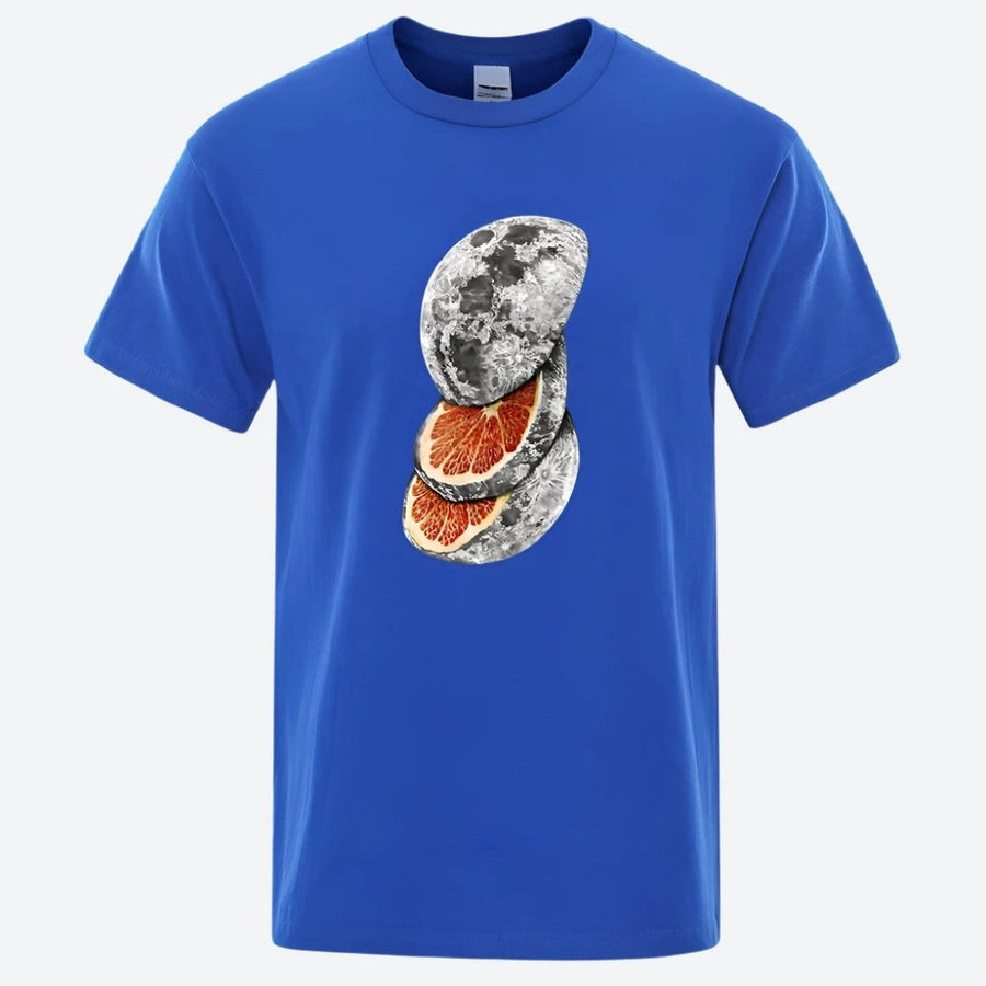 Creative Moon Citrus Graphic T-Shirts
