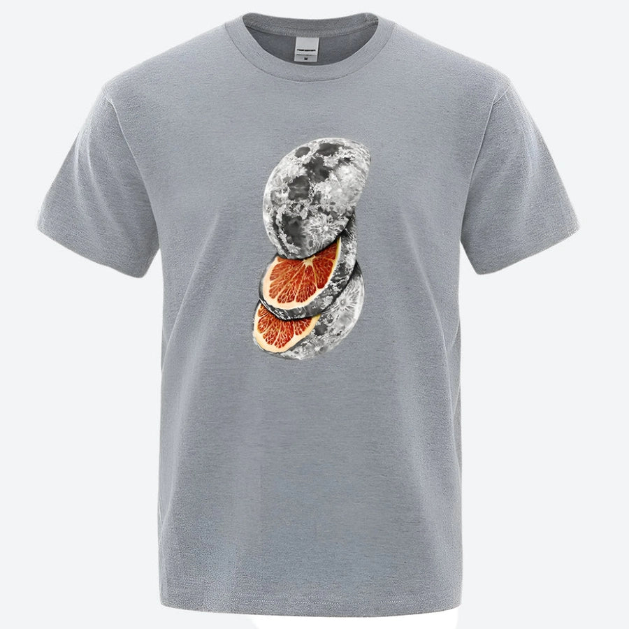 Creative Moon Citrus Graphic T-Shirts