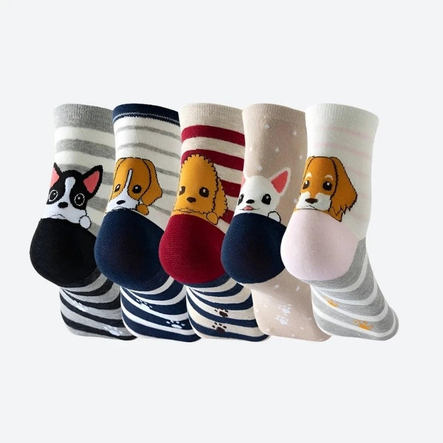 Cute Comfortable Animal Print Socks