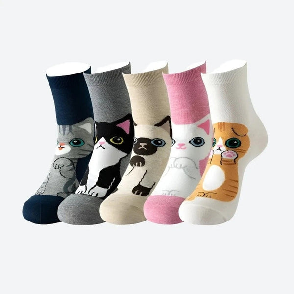 Cute Comfortable Animal Print Socks