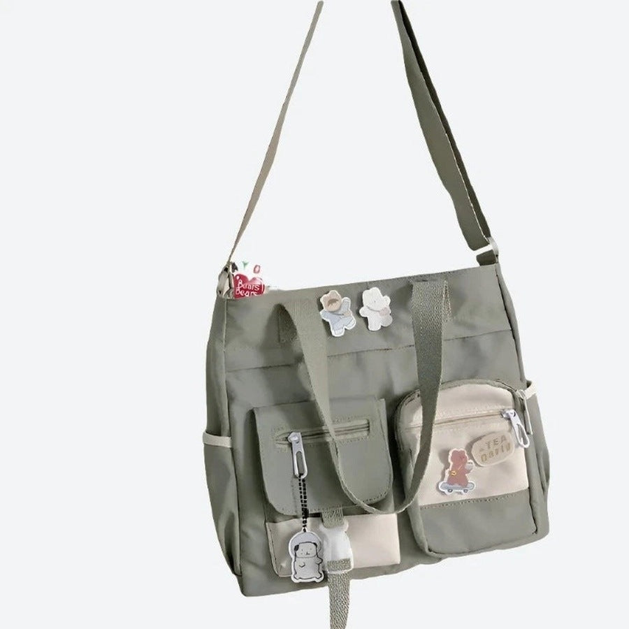 Cute Multi-Pocket Shoulder Bags
