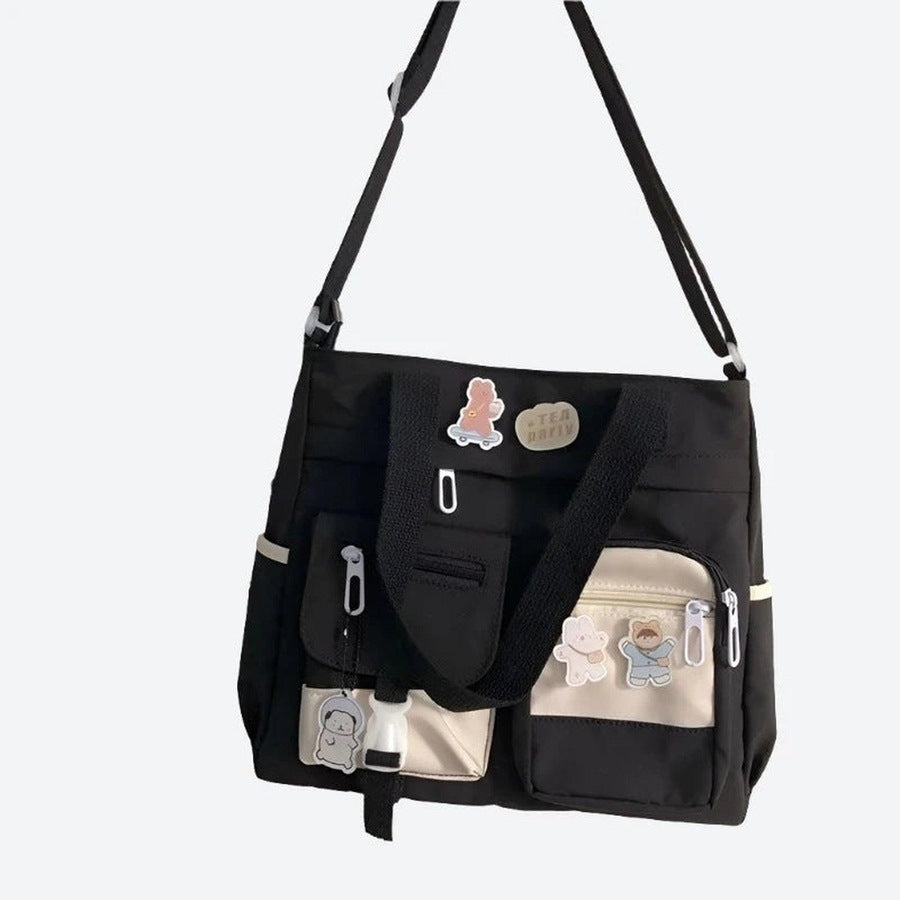 Cute Multi-Pocket Shoulder Bags