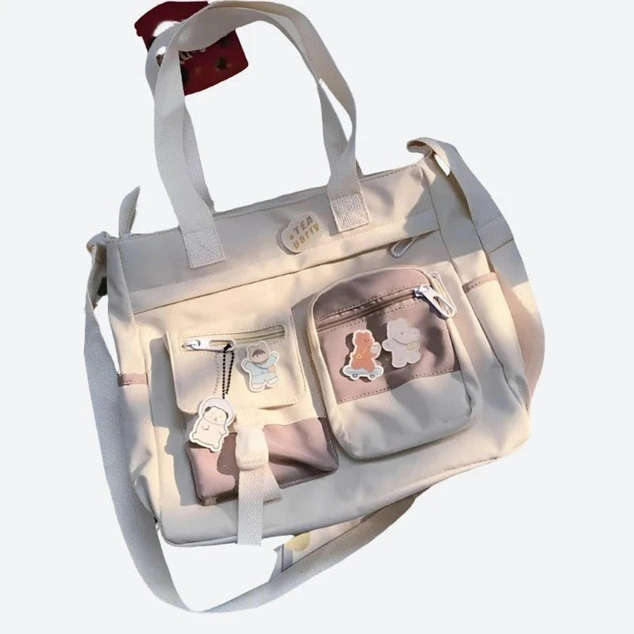 Cute Multi-Pocket Shoulder Bags