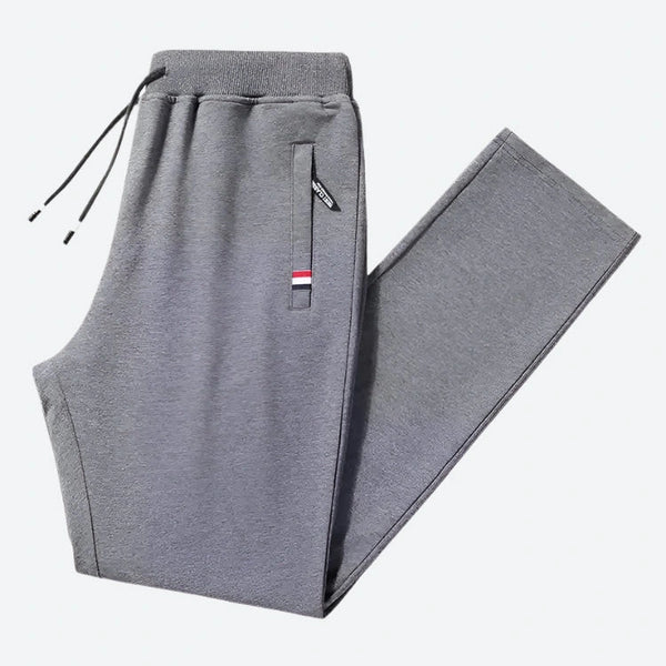 Drawstring Straight-Leg Fleece Sweatpants