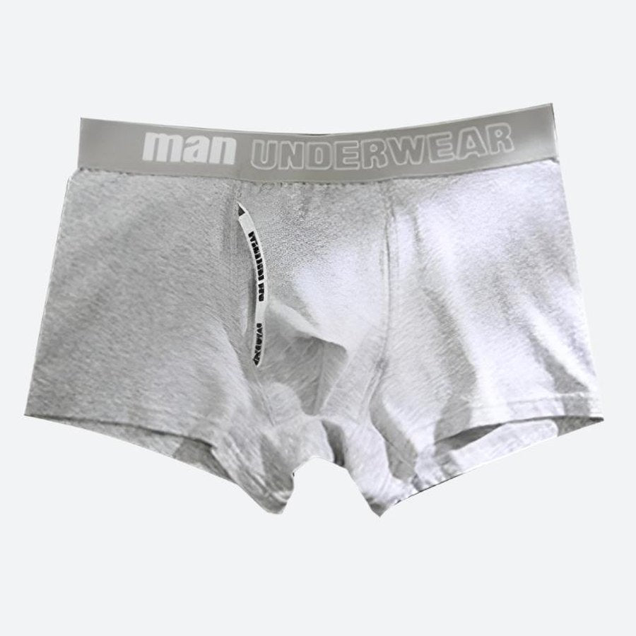 Elastic Waistband Stretch-Fit Boxer Briefs