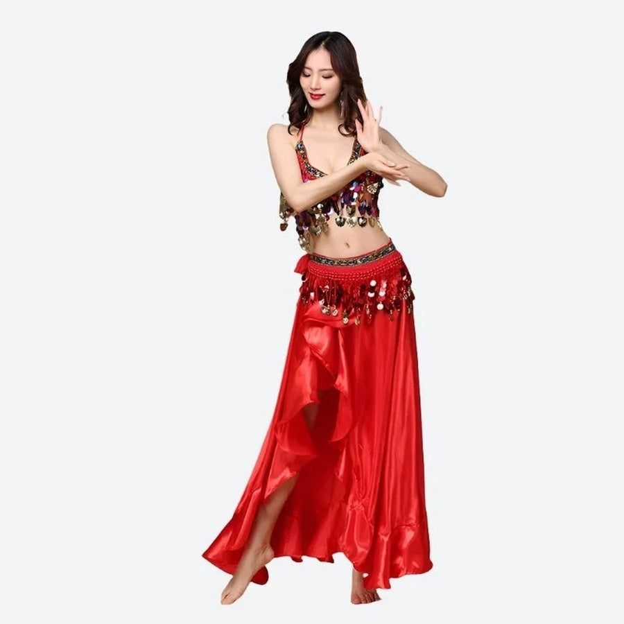 Elegant Belly Dance Performance Costumes