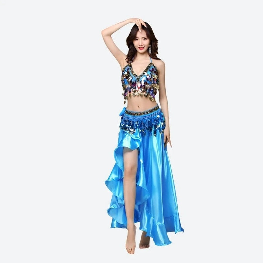 Elegant Belly Dance Performance Costumes