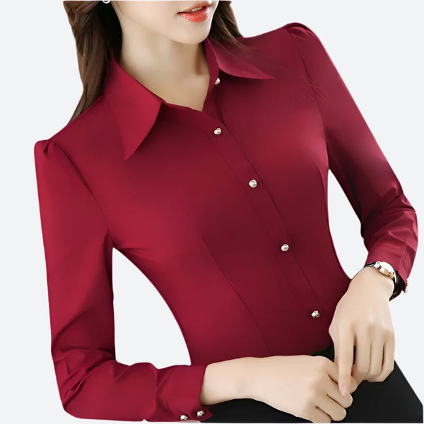 Elegant Long-Sleeve Button Down Shirts