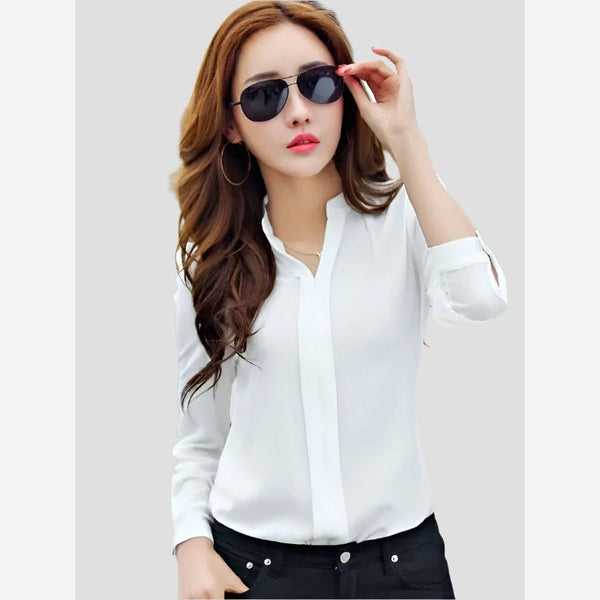 Elegant Long-Sleeve Button-Up Shirts