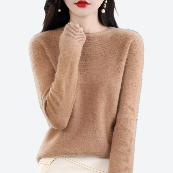 Elegant Soft Knit Pullover Sweaters