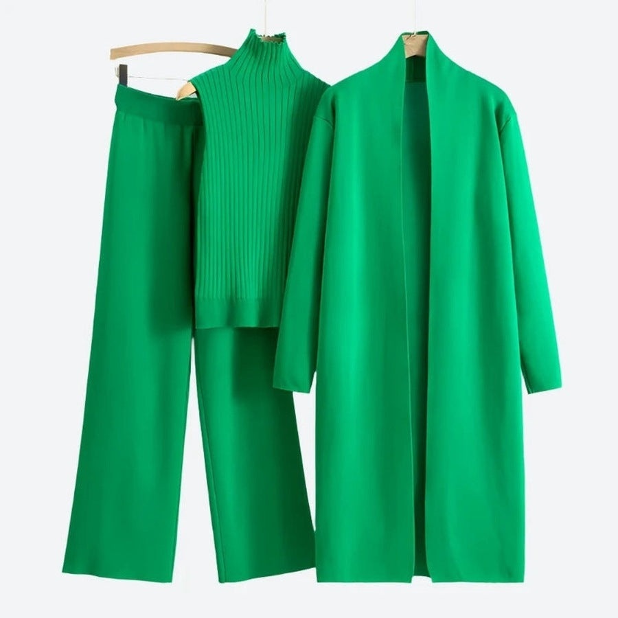 Elegant Three-Piece Lounge Wear Sets