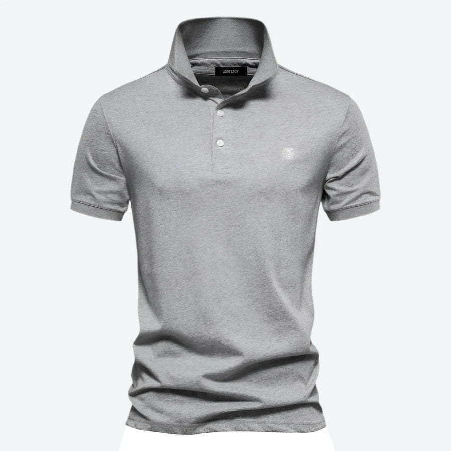 Embroidered Logo Cotton Polo Shirts