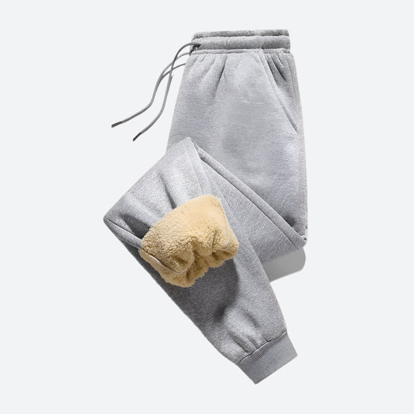 Fleece-Lined Drawstring Joggers