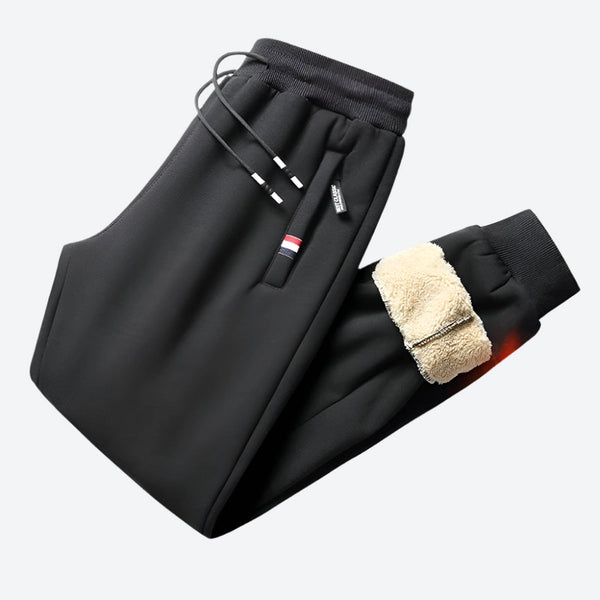 Fleece-Lined Thermal Joggers