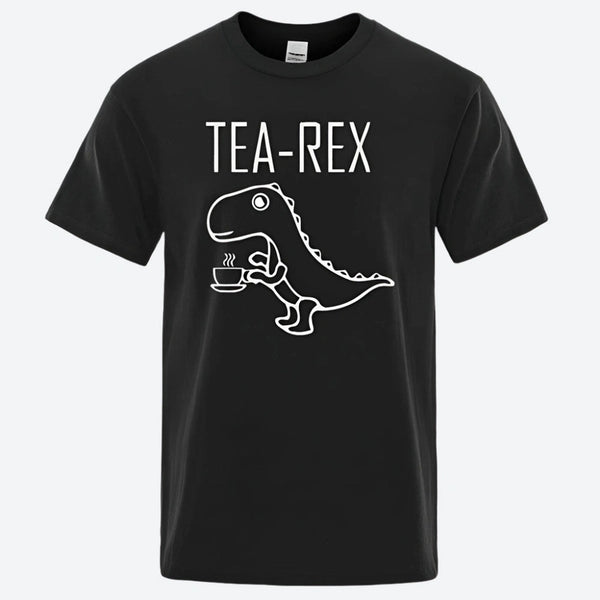 Funny Tea-Rex Dinosaur Graphic T-Shirts