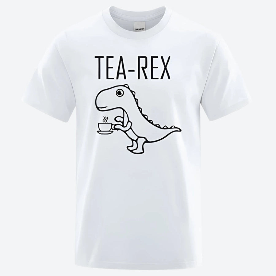 Funny Tea-Rex Dinosaur Graphic T-Shirts