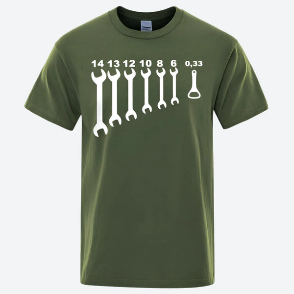 Funny Wrench and Bottle Opener T-Shirts